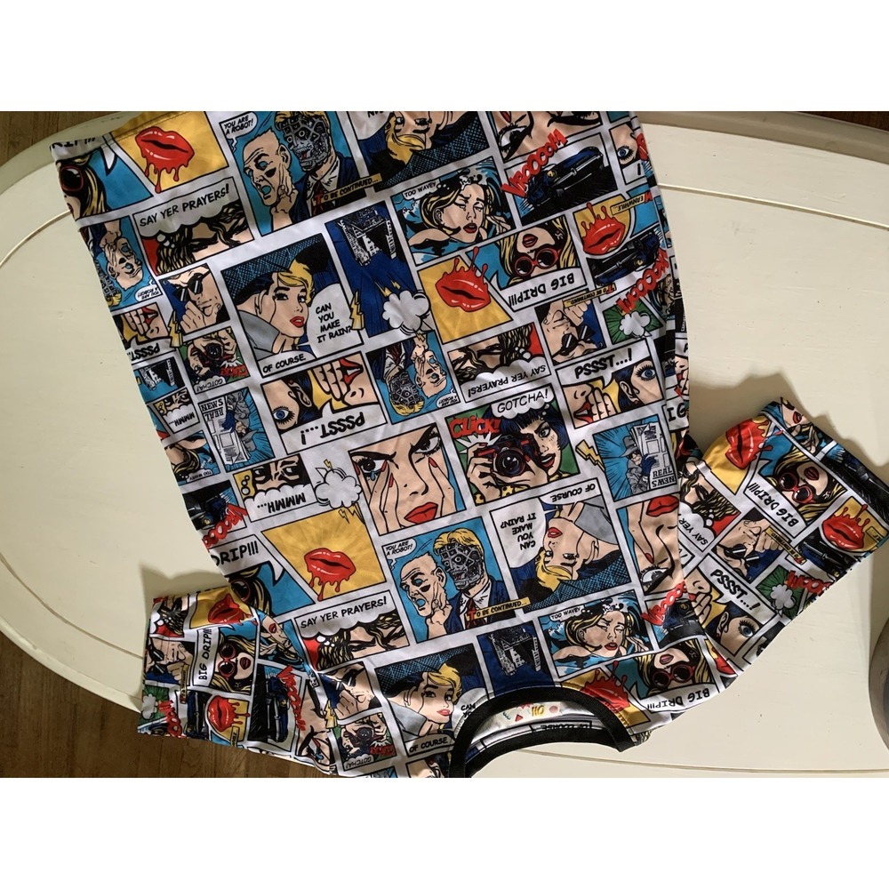 OH SNAP by Drill Clothing Co Pop Art Comic All Over Print T-Shirt Unisex M